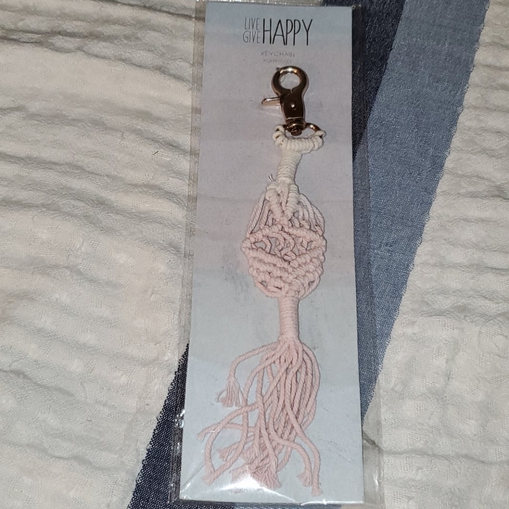 Paper Destiny Live Give Happy Keychain/Bag Charm